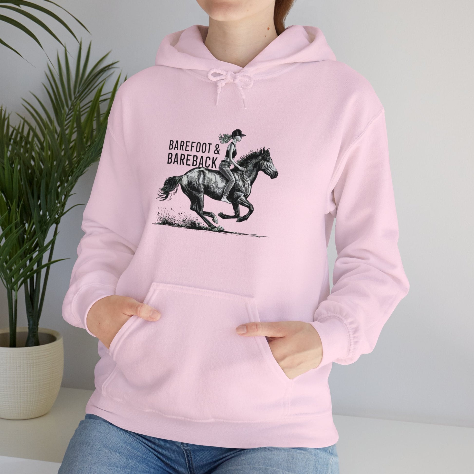 Hoodie Barefoot and Bareback 2 Unisex Hoodie GS_49