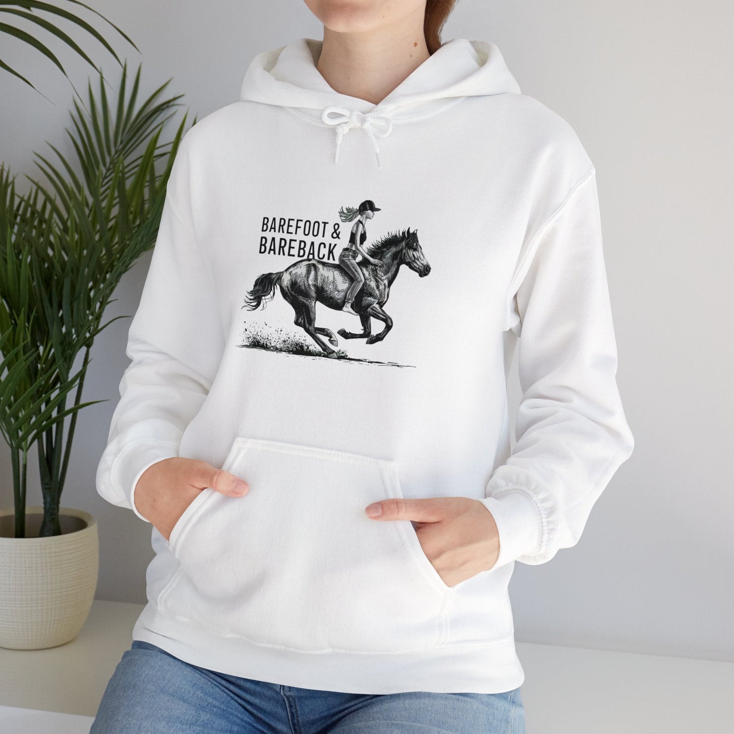 Hoodie Barefoot and Bareback 2 Unisex Hoodie GS_49