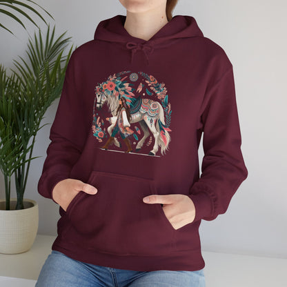 Hoodie BOHO Horse Walker Unisex Hoodie GS_48