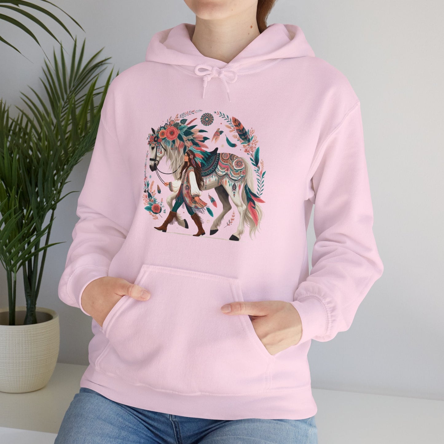 Hoodie BOHO Horse Walker Unisex Hoodie GS_48