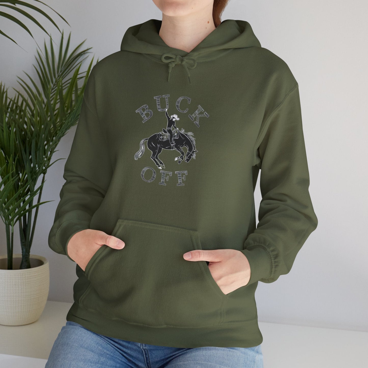 Hoodie Buck Off Unisex Hoodie GS_36