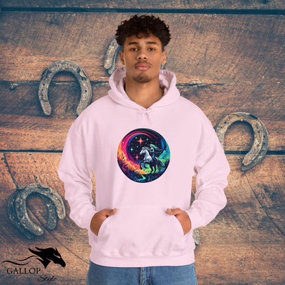 Hoodie Cosmic Horse & Rider Unisex Hoodie GS_35