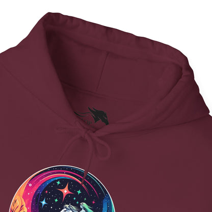 Hoodie Cosmic Horse & Rider Unisex Hoodie GS_35