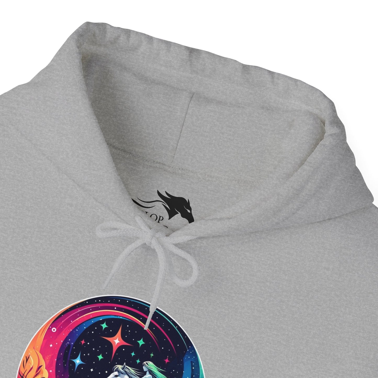 Hoodie Cosmic Horse & Rider Unisex Hoodie GS_35