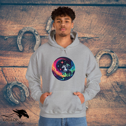 Hoodie Cosmic Horse & Rider Unisex Hoodie GS_35