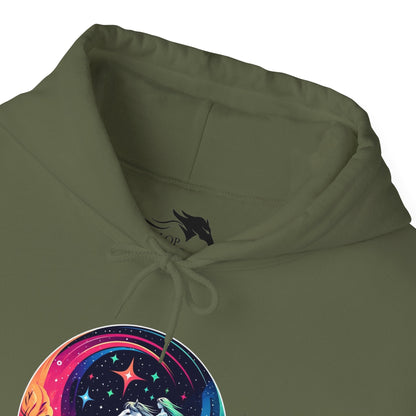 Hoodie Cosmic Horse & Rider Unisex Hoodie GS_35