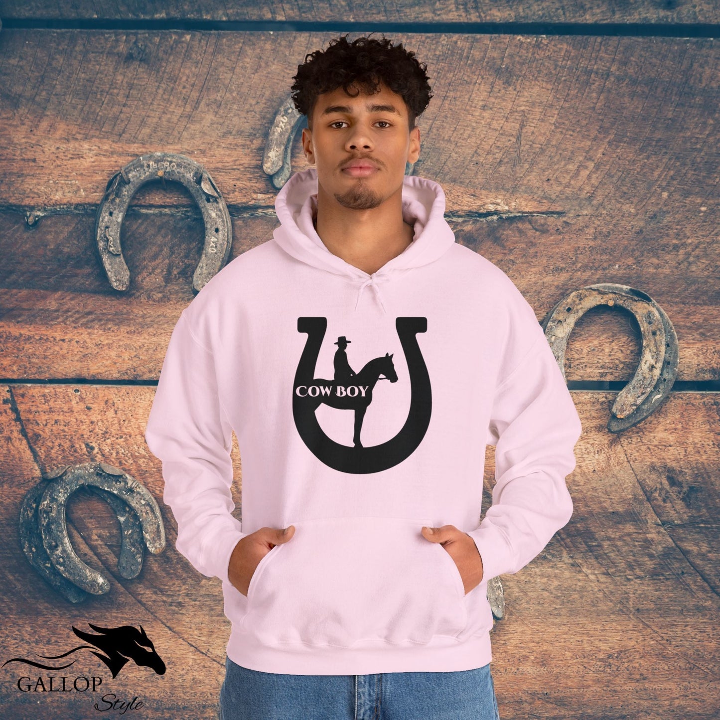 Hoodie Cowboy Horseshoe Unisex Hoodie GS_46