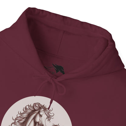 Hoodie Elegant Horse at Rest Unisex Hoodie GS_41