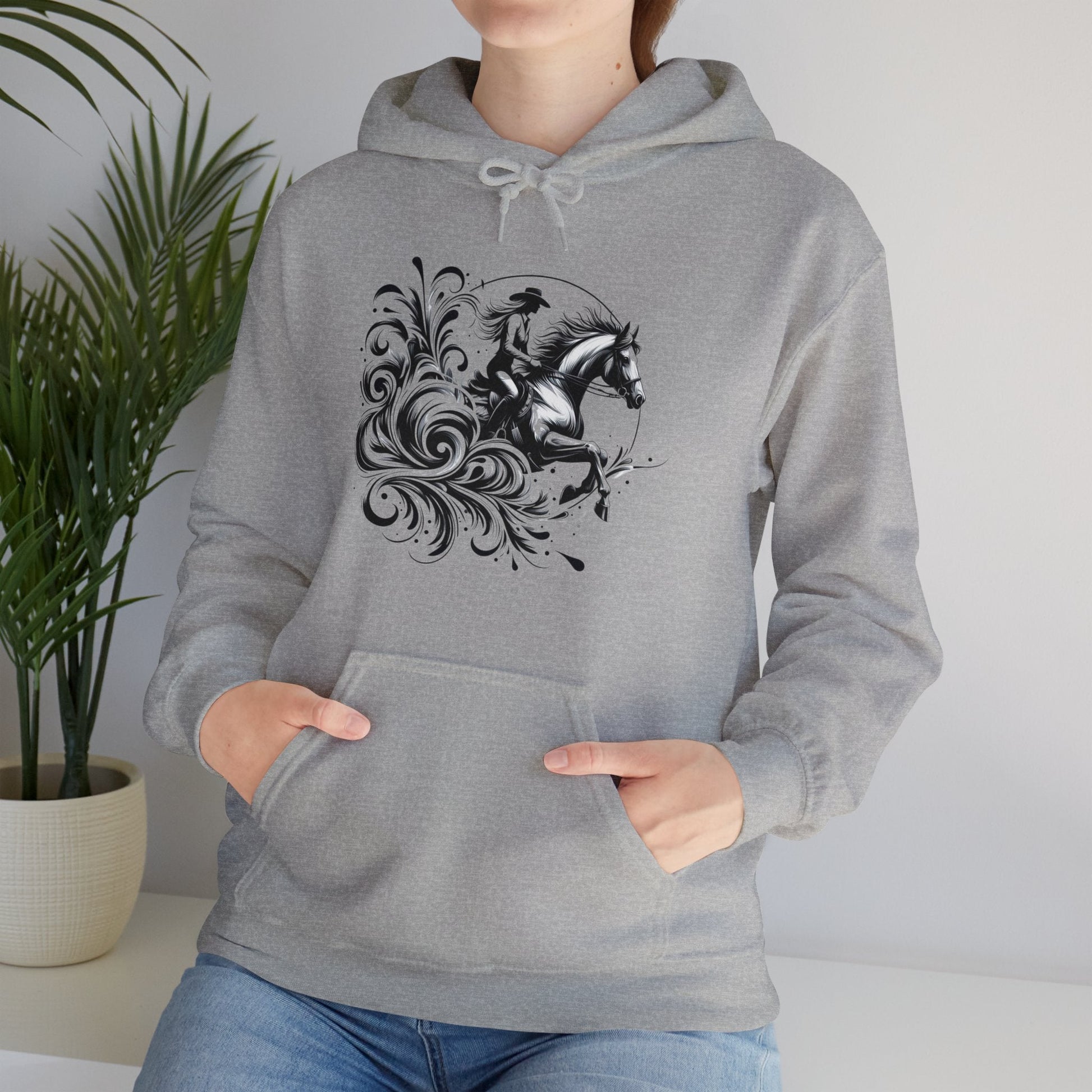 Hoodie Female Gallop Splash Unisex Hoodie GS_38