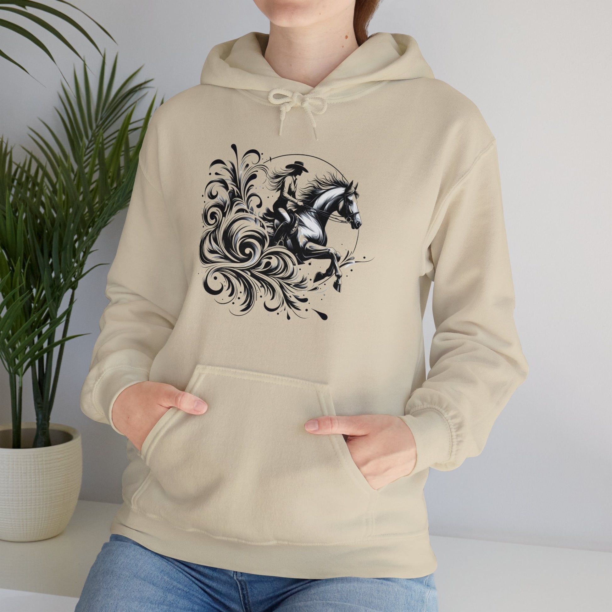 Hoodie Female Gallop Splash Unisex Hoodie GS_38