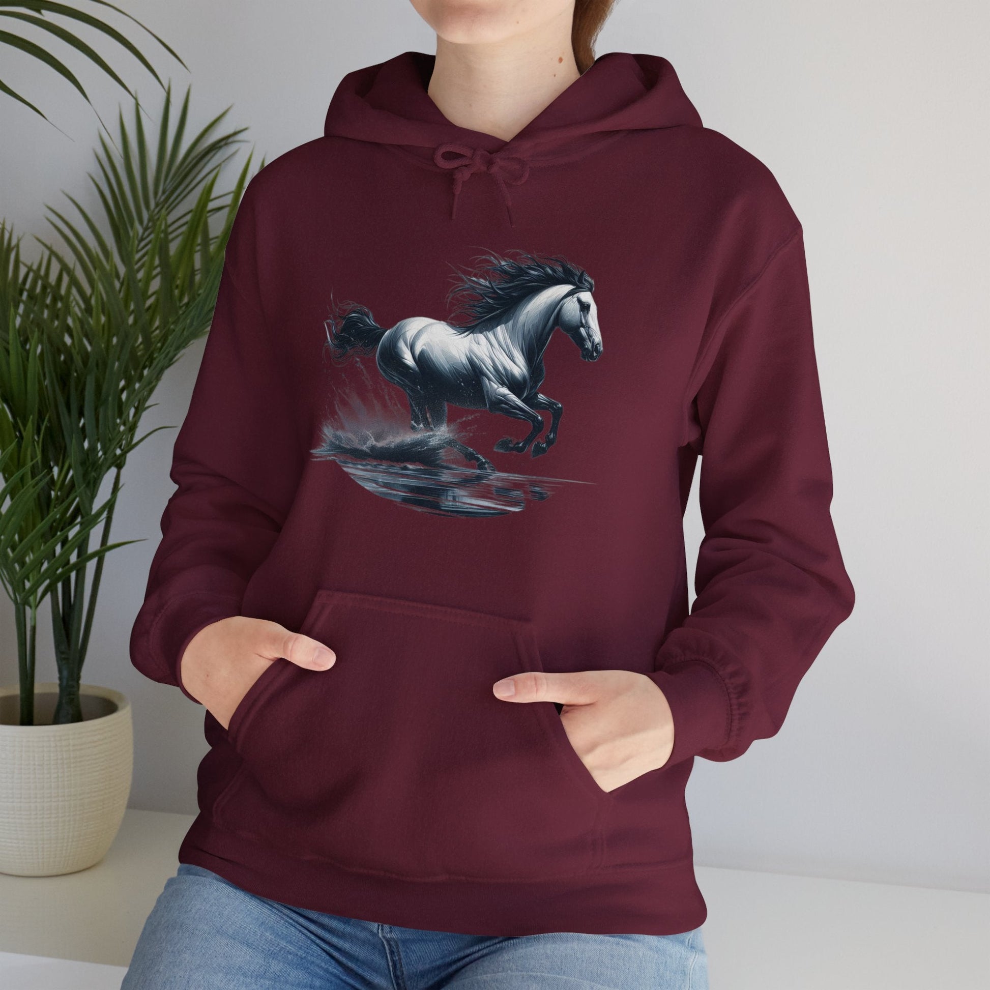 Hoodie Galloping Water Unisex Hoodie GS_30