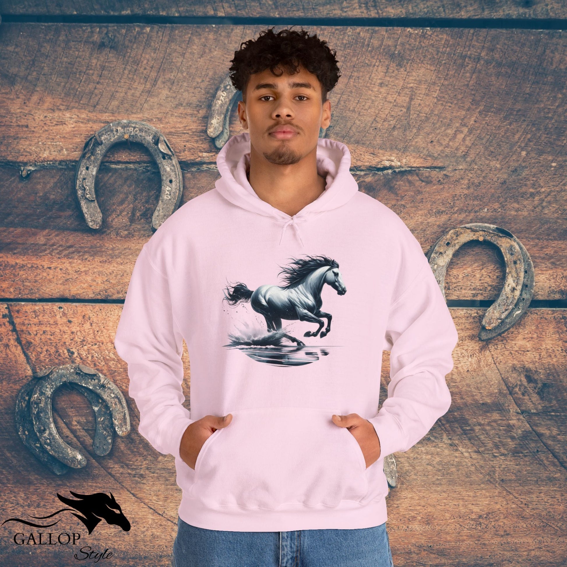 Hoodie Galloping Water Unisex Hoodie GS_30