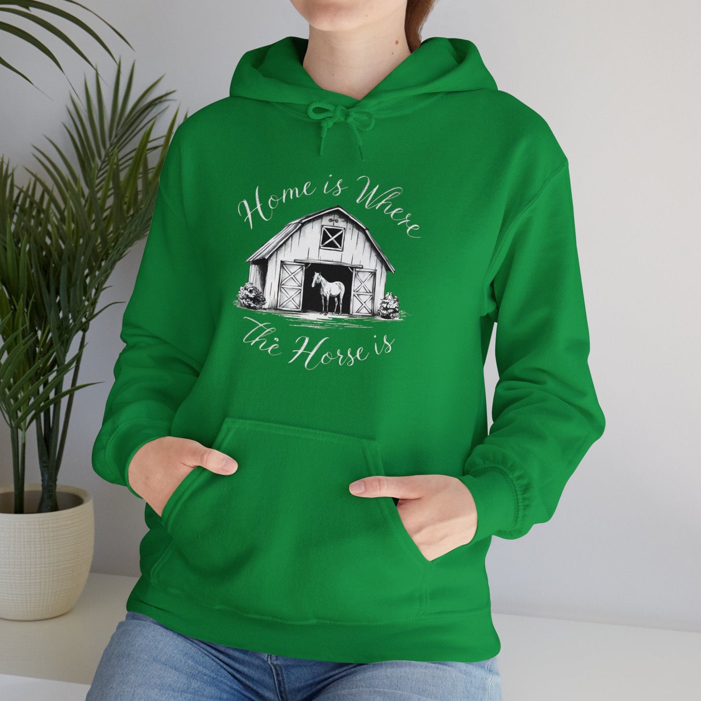 Hoodie Home is Where Horse is Unisex Hoodie GS_13