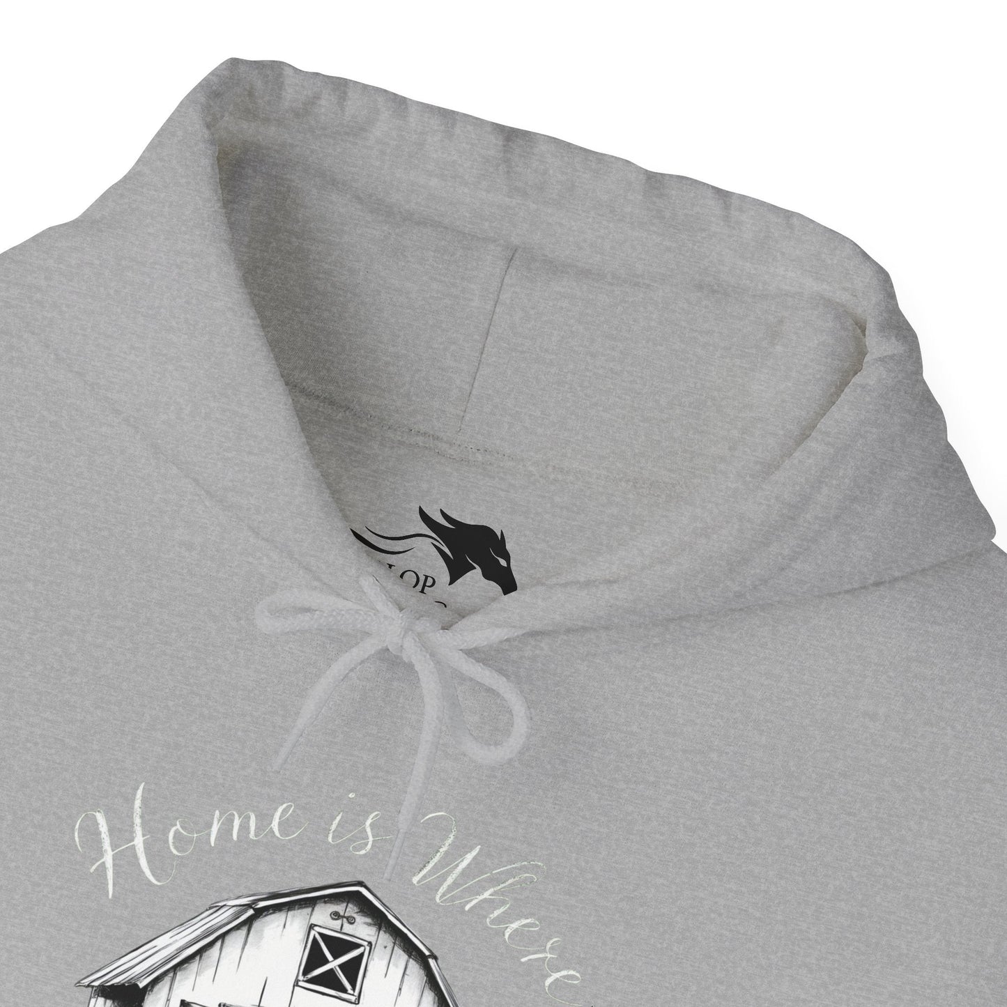 Hoodie Home is Where Horse is Unisex Hoodie GS_13