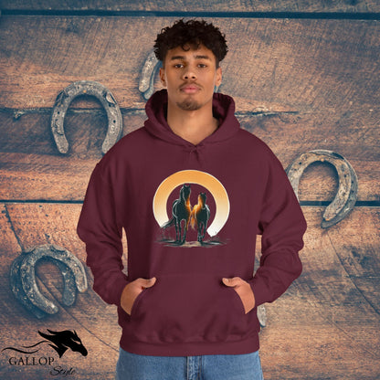 Hoodie Horse Couple Unisex Hoodie GS_42