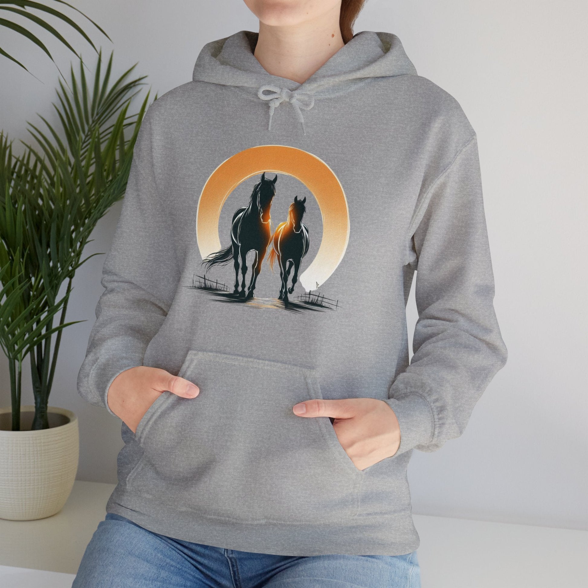 Hoodie Horse Couple Unisex Hoodie GS_42