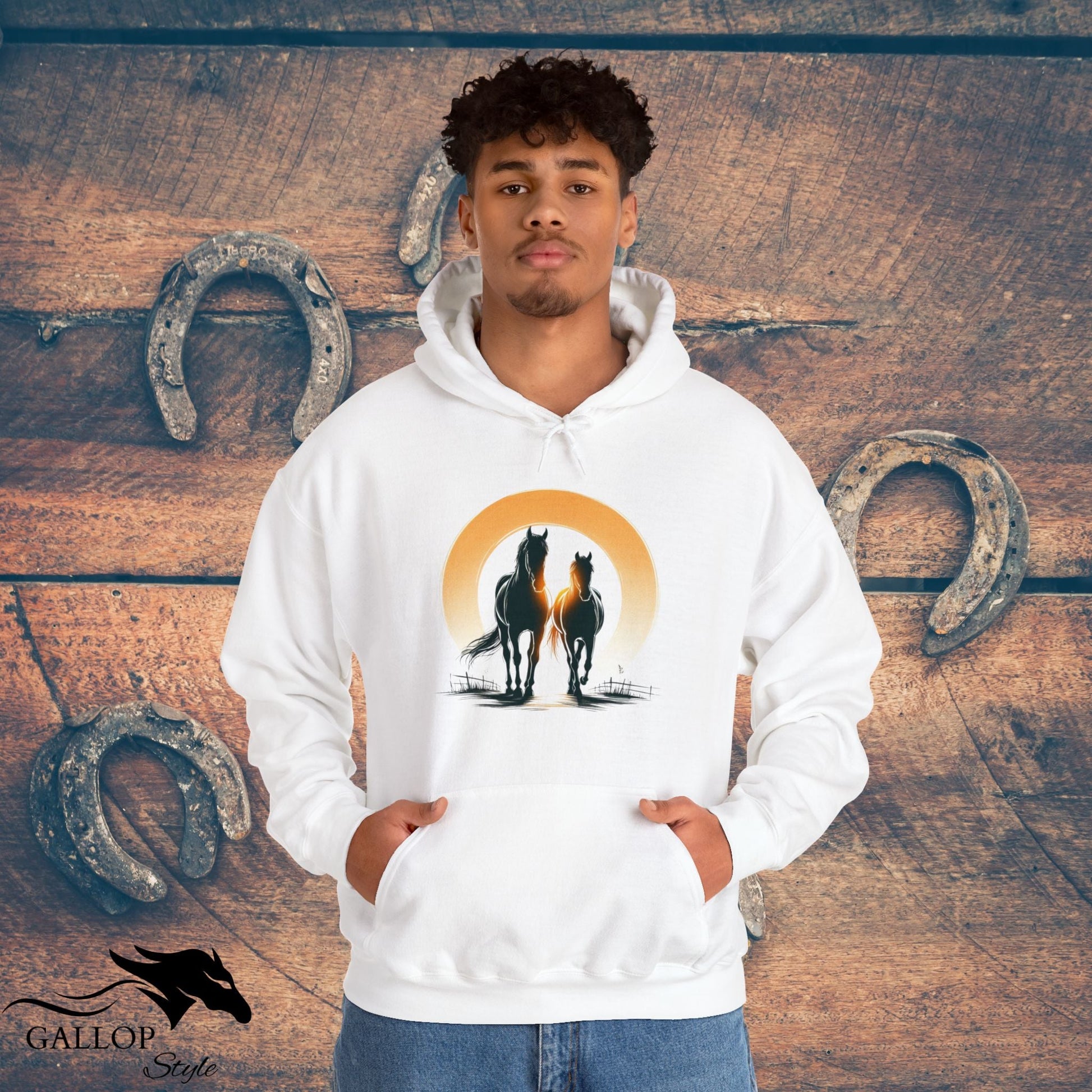 Hoodie Horse Couple Unisex Hoodie GS_42