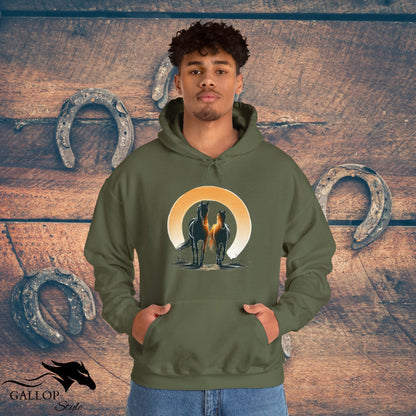 Hoodie Horse Couple Unisex Hoodie GS_42