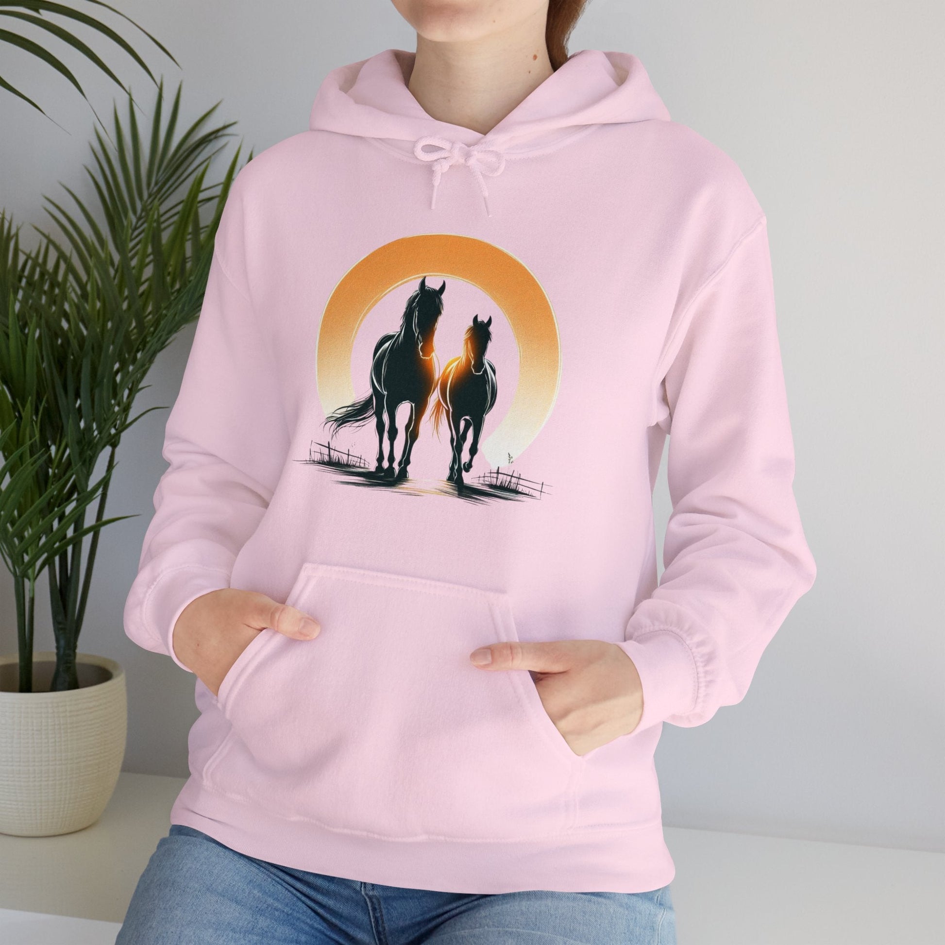 Hoodie Horse Couple Unisex Hoodie GS_42