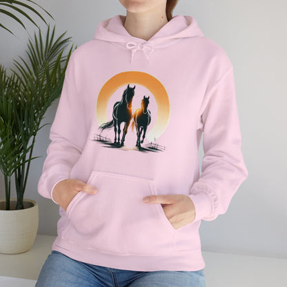 Hoodie Horse Couple Unisex Hoodie GS_42