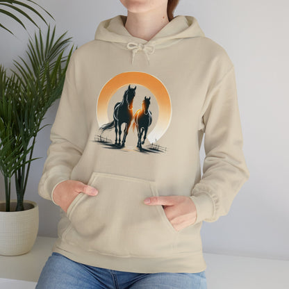 Hoodie Horse Couple Unisex Hoodie GS_42