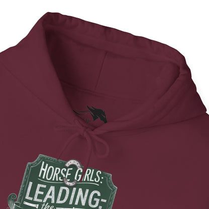 Hoodie Horse Girls Lead Neightion Unisex Hoodie GS_12