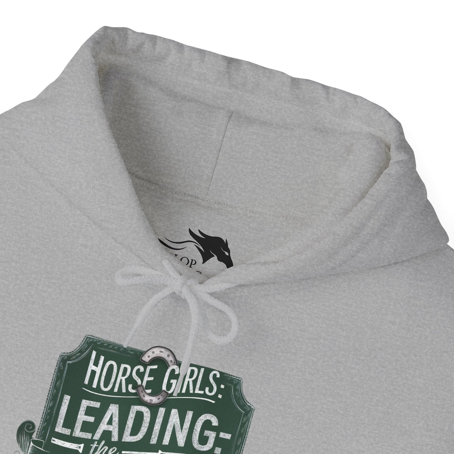 Hoodie Horse Girls Lead Neightion Unisex Hoodie GS_12