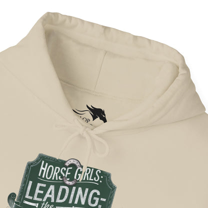 Hoodie Horse Girls Lead Neightion Unisex Hoodie GS_12