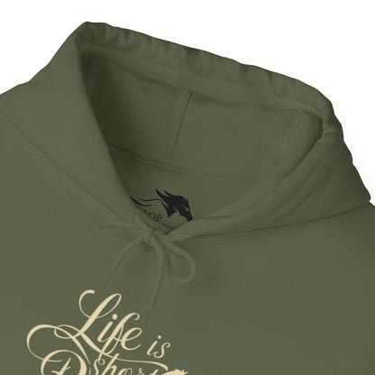 Hoodie Life is Short Ride Horse Unisex Hoodie GS_39