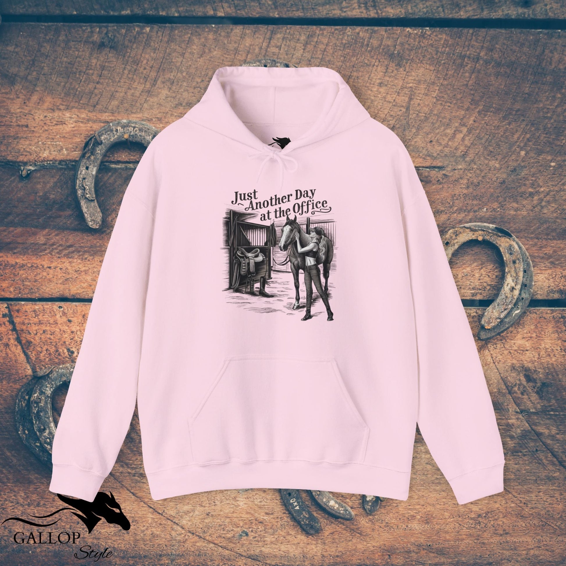 Hoodie Light Pink / S Just Another Day at the Office 2 Unisex Hoodie GS_22