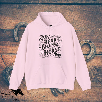 Hoodie Light Pink / S My Heart Belongs Vintage GS_24 GS_24