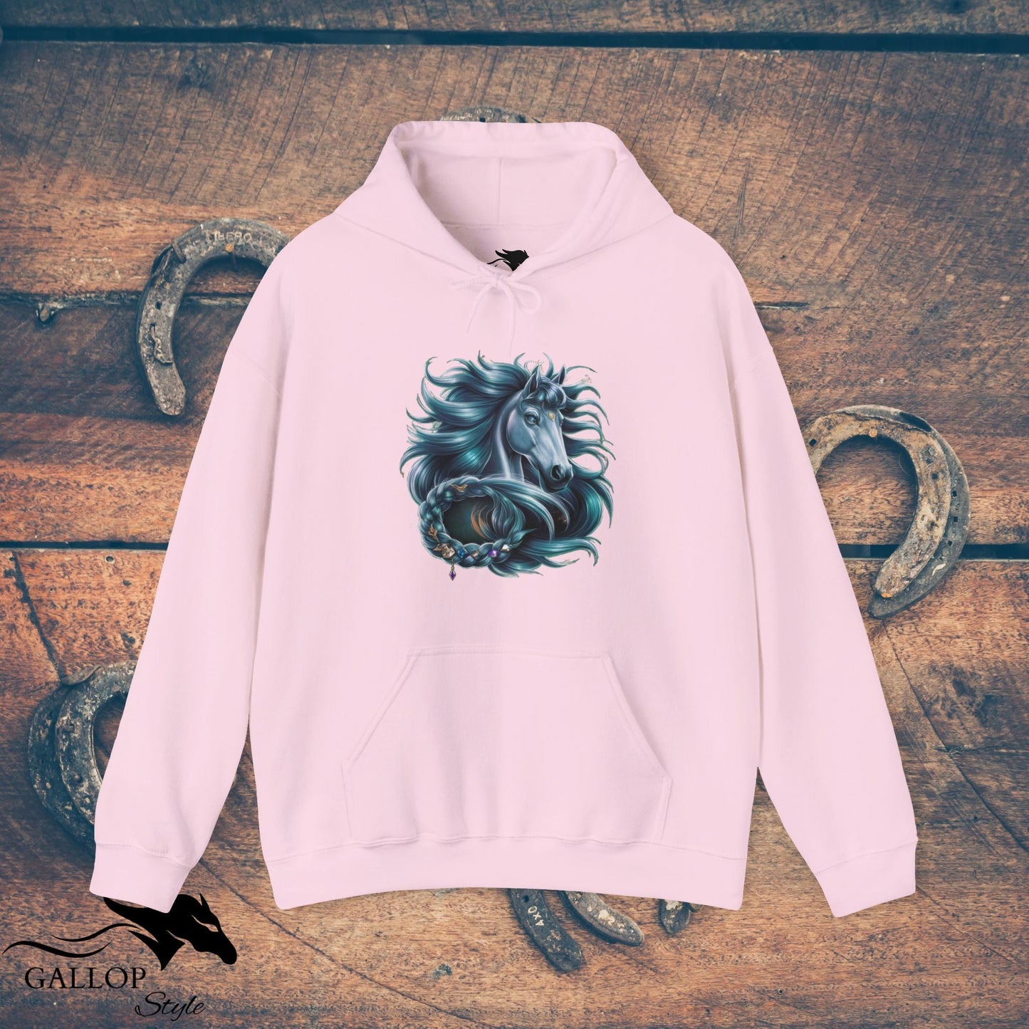 Hoodie Light Pink / S Mystical Majesty Blue Unisex Hoodie GS_23