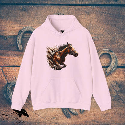 Hoodie Light Pink / S Race Horse Break Out Unisex Hoodie GS_8