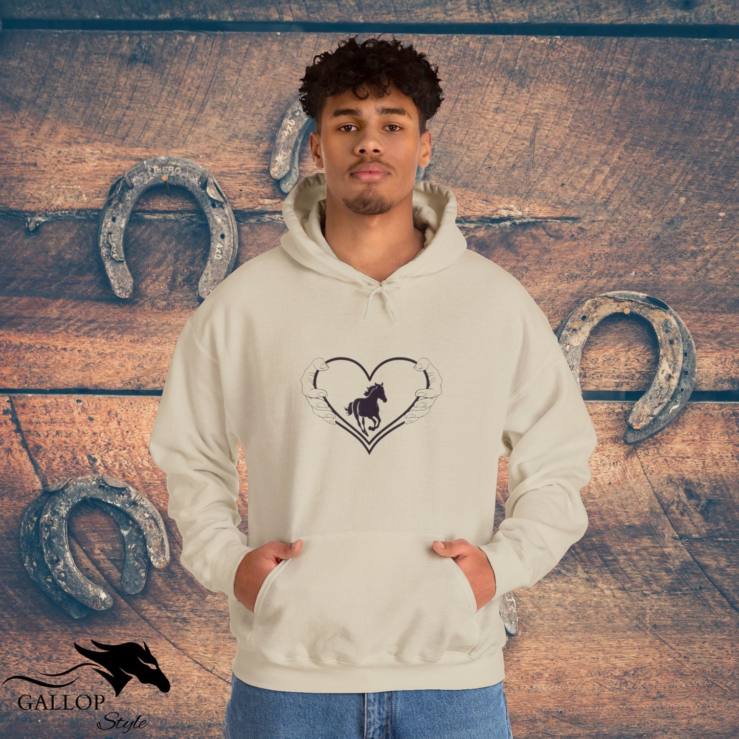 Hoodie Love a Horse Unisex Hoodie GS_31