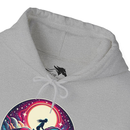 Hoodie Lunar Horse & Rider Modern Unisex Hoodie GS_6