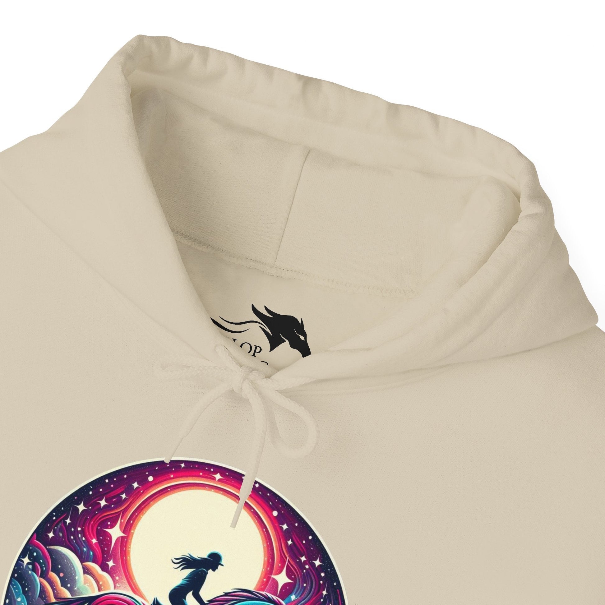 Hoodie Lunar Horse & Rider Modern Unisex Hoodie GS_6