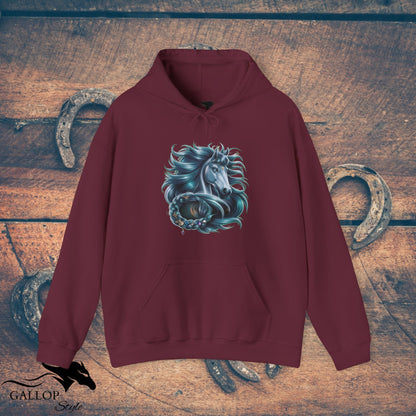 Hoodie Maroon / S Mystical Majesty Blue Unisex Hoodie GS_23