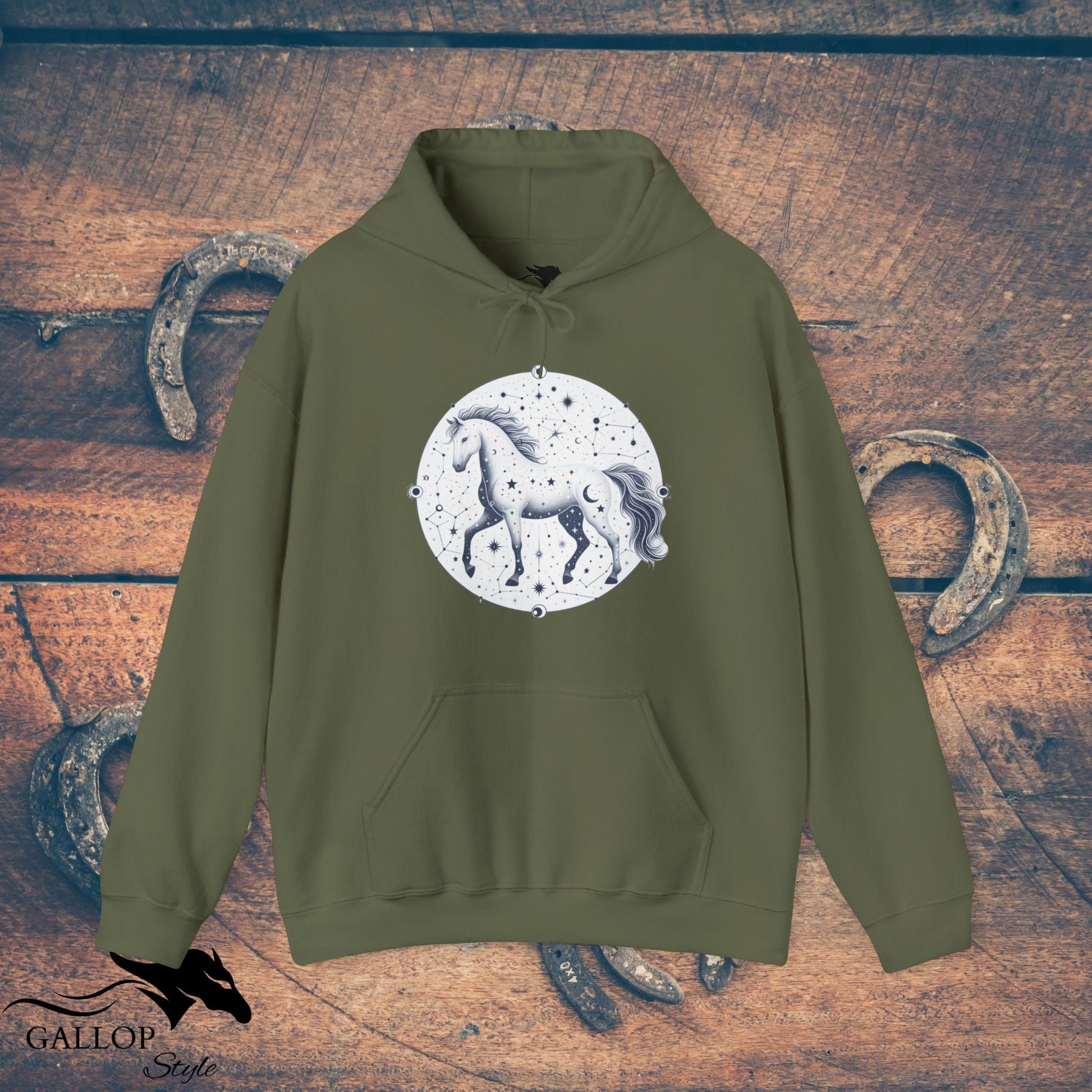 Hoodie Military Green / S Celestial Beauty Unisex Hoodie GS_9