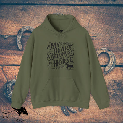 Hoodie Military Green / S My Heart Belongs Vintage GS_24 GS_24