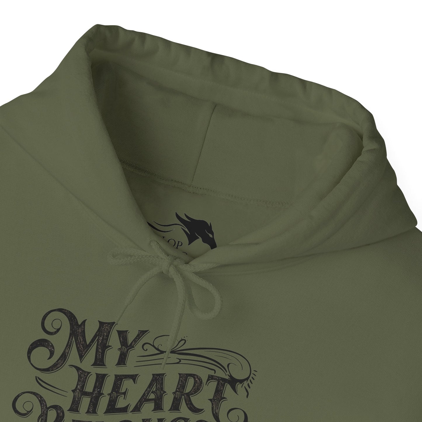 Hoodie My Heart Belongs Vintage GS_24 GS_24