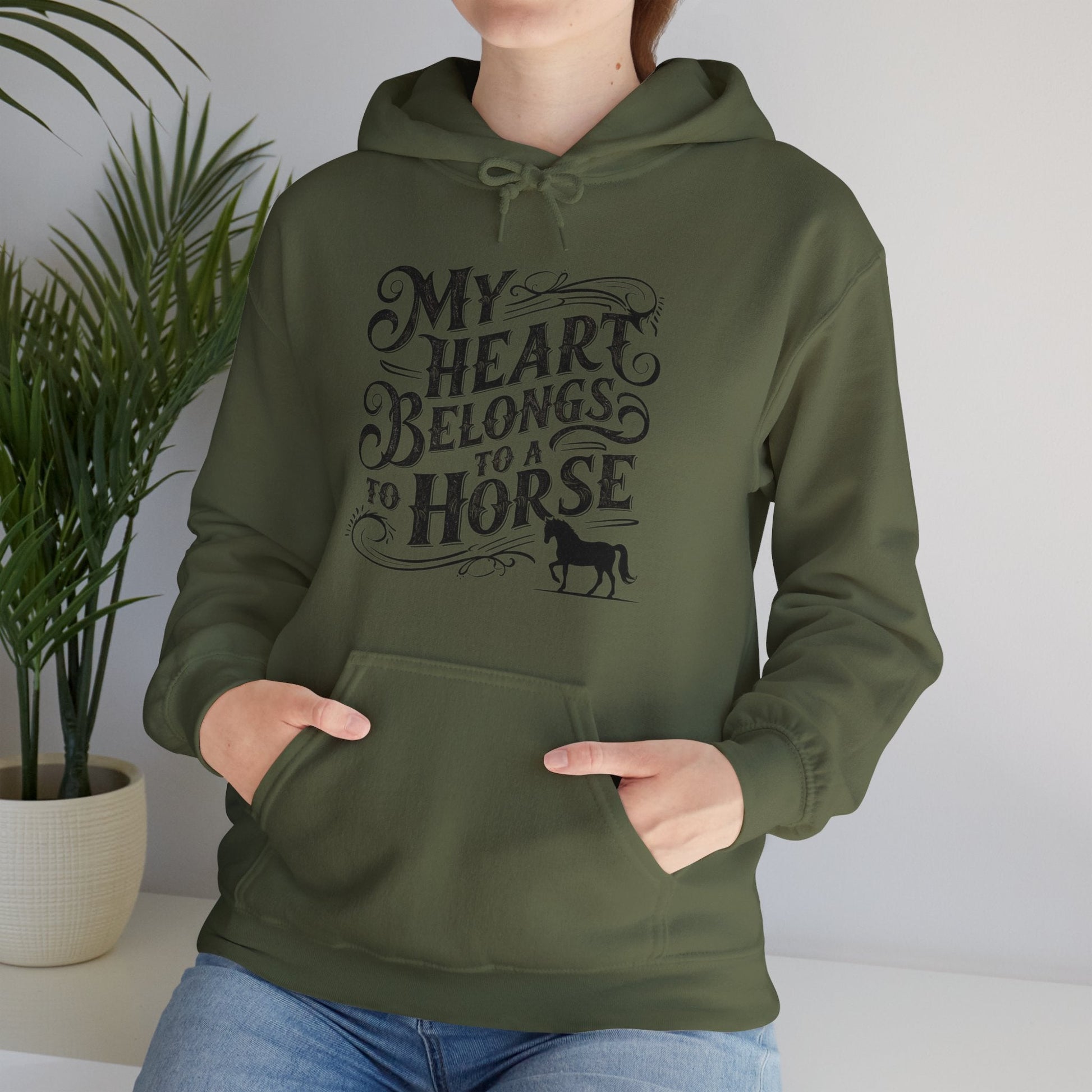 Hoodie My Heart Belongs Vintage GS_24 GS_24