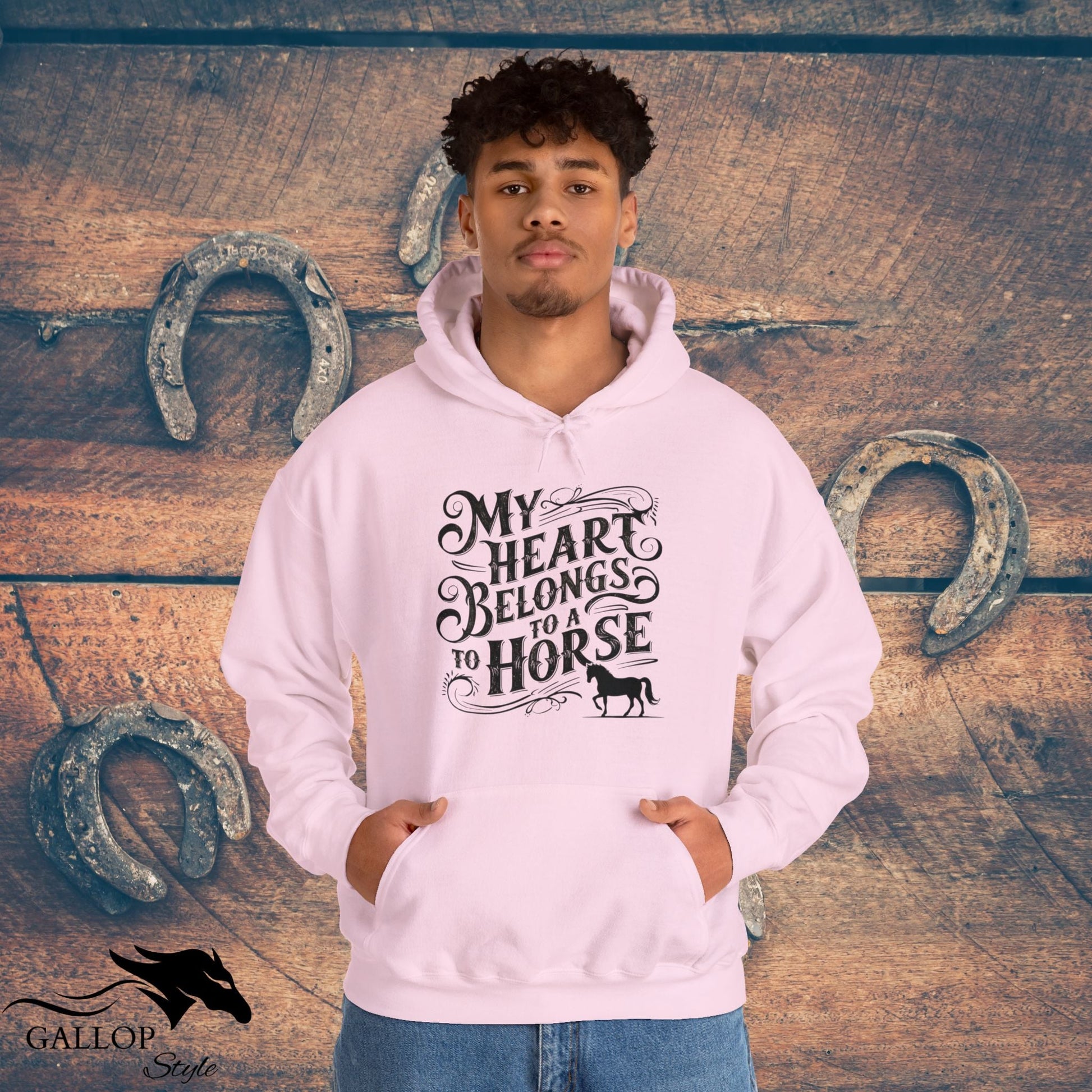 Hoodie My Heart Belongs Vintage GS_24 GS_24