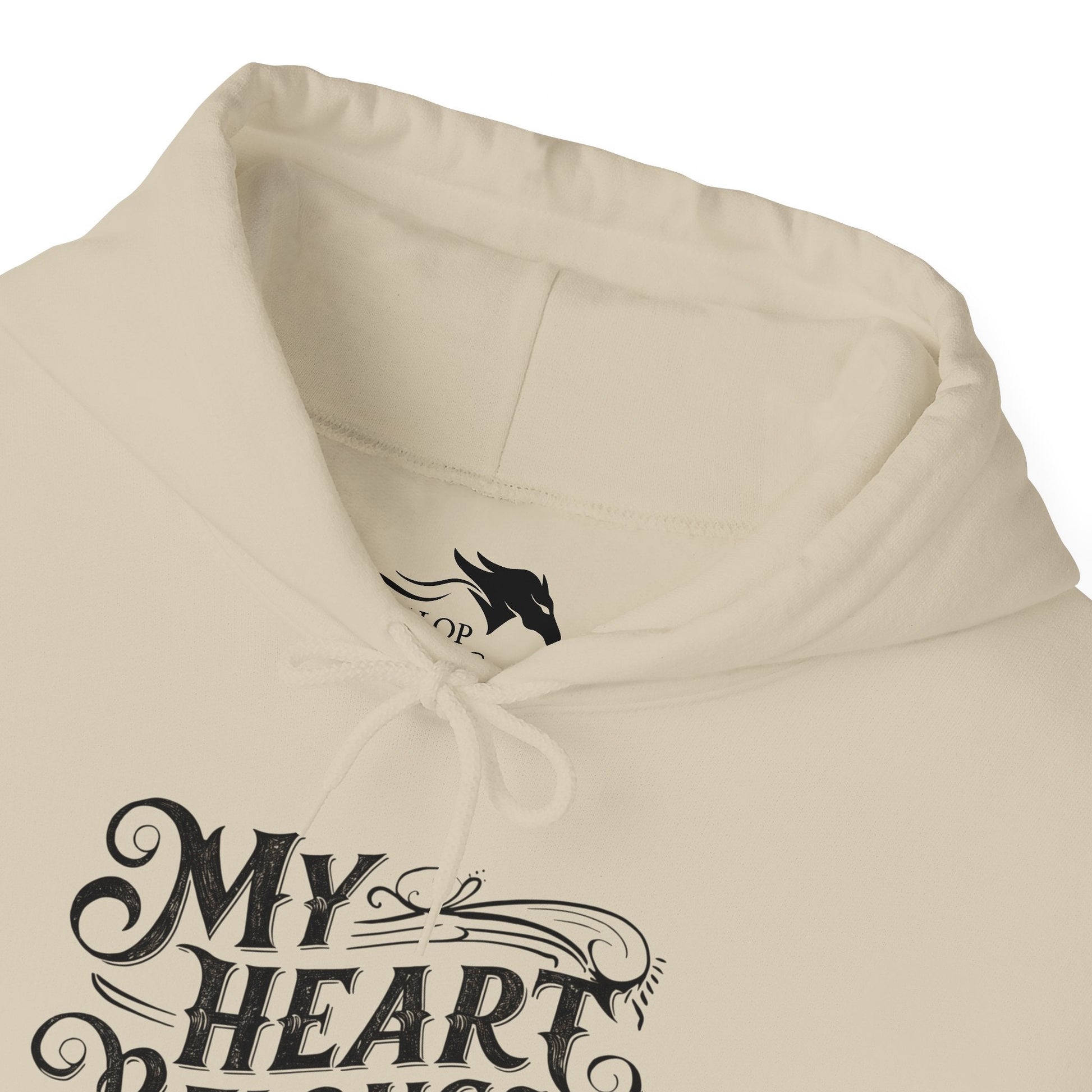 Hoodie My Heart Belongs Vintage GS_24 GS_24