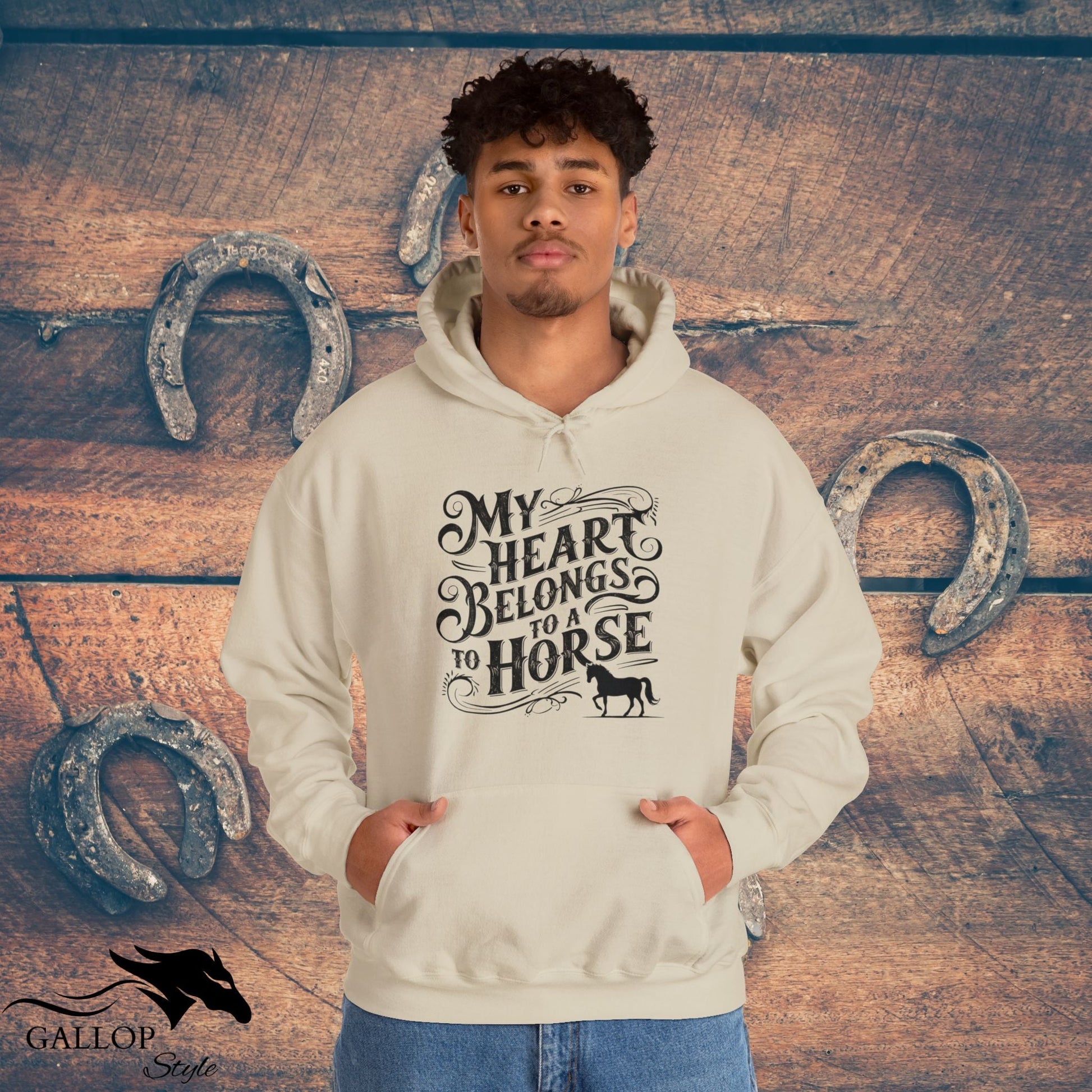 Hoodie My Heart Belongs Vintage GS_24 GS_24