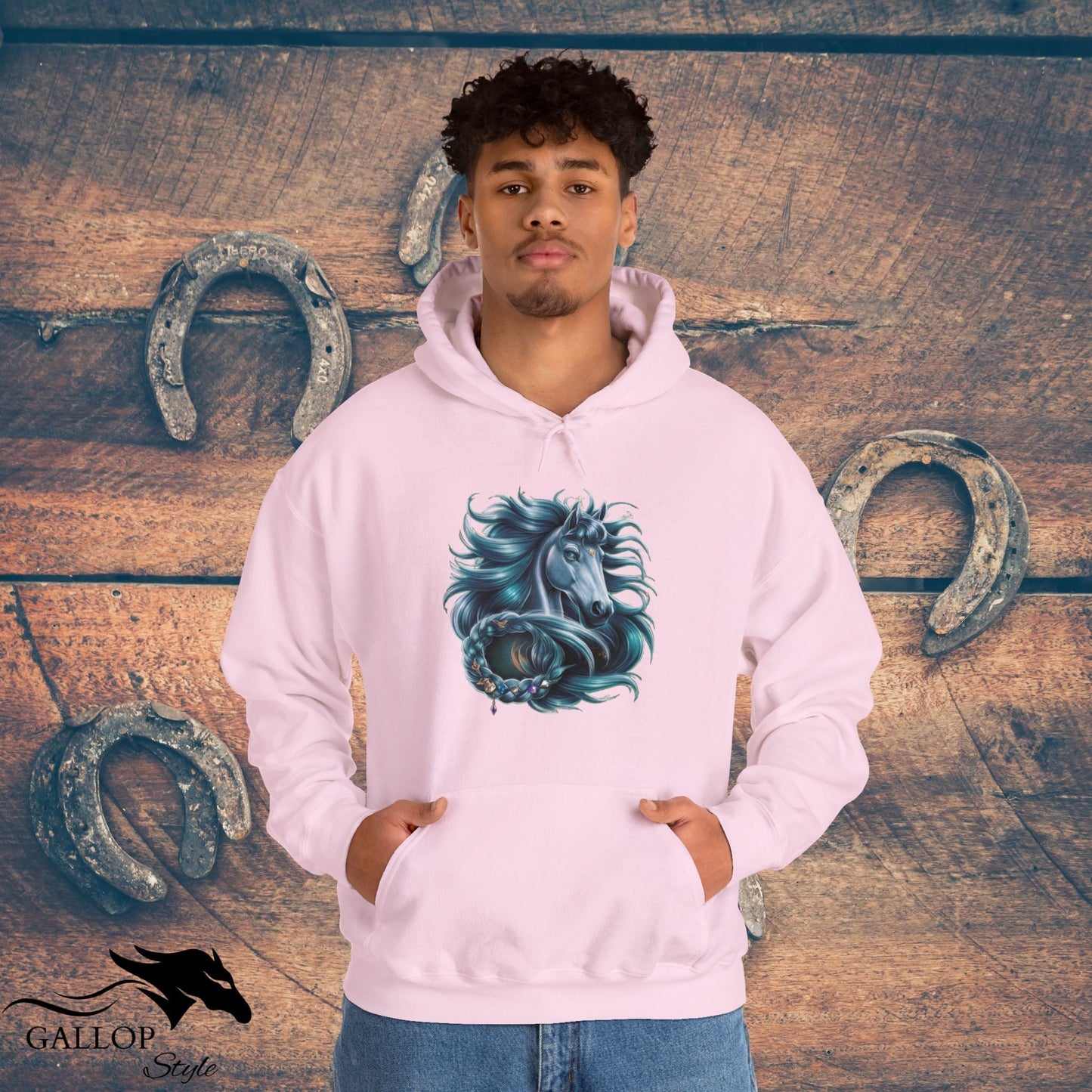 Hoodie Mystical Majesty Blue Unisex Hoodie GS_23