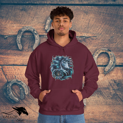 Hoodie Mystical Majesty Blue Unisex Hoodie GS_23