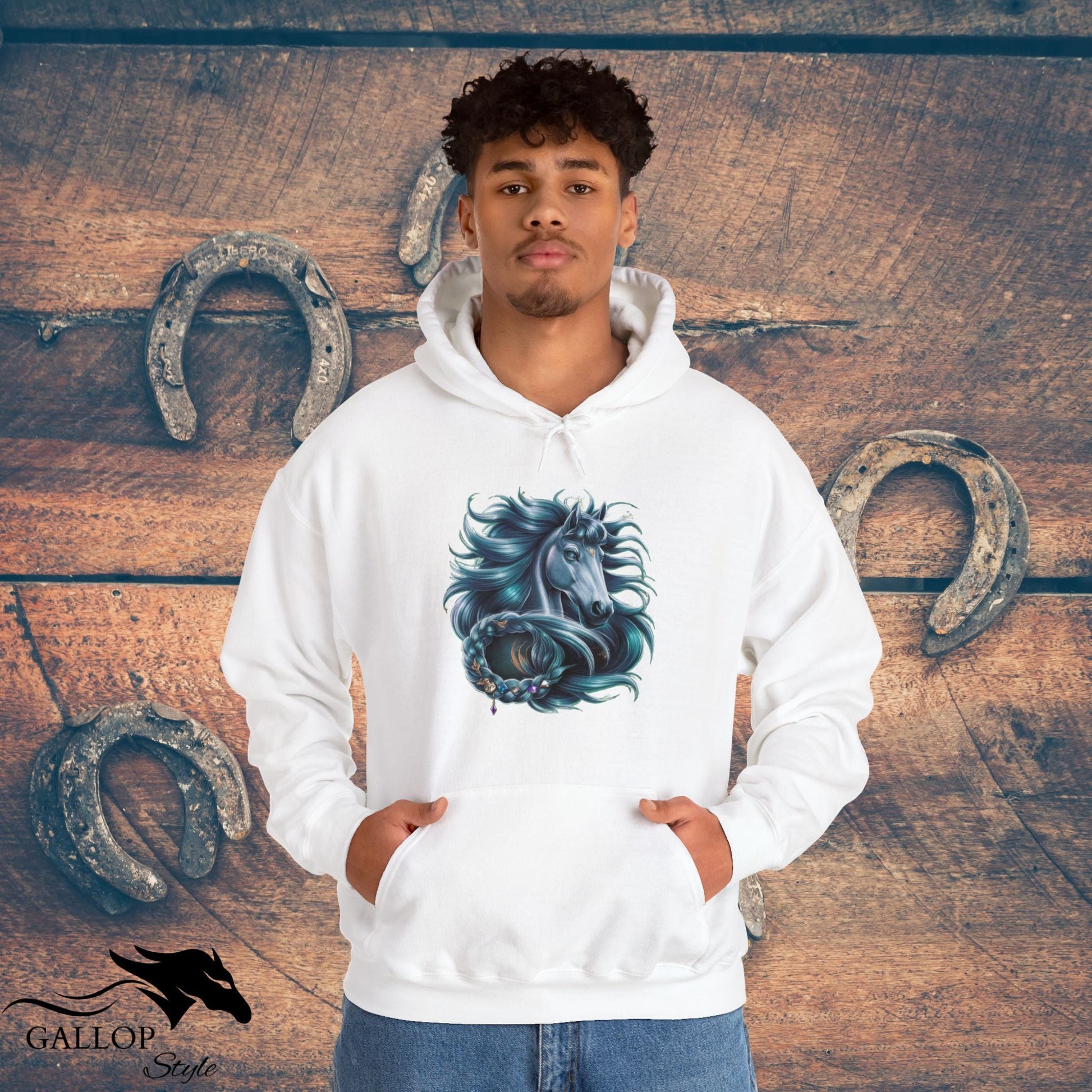 Hoodie Mystical Majesty Blue Unisex Hoodie GS_23