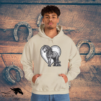 Hoodie Paisley Horse Love Unisex Hoodie GS_37