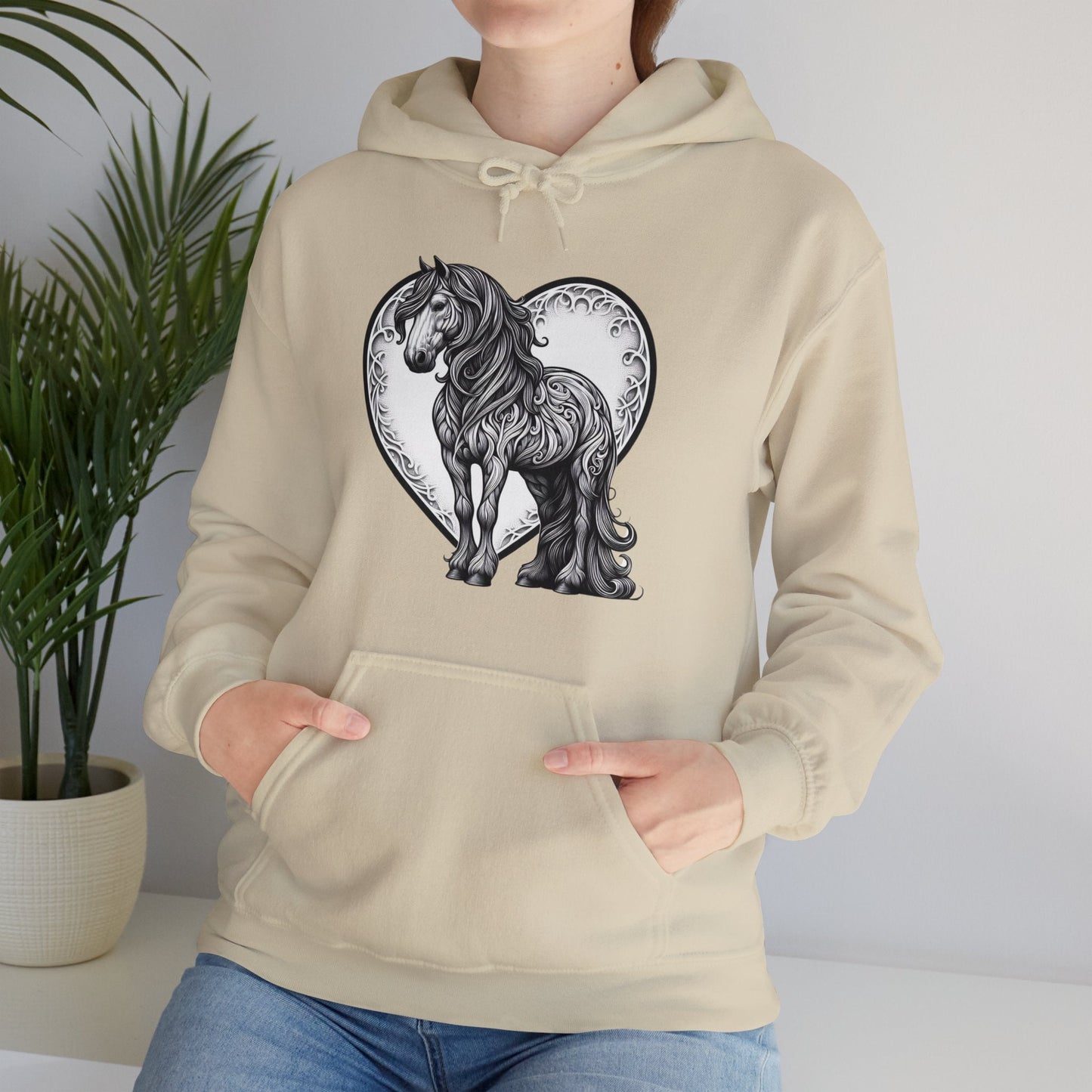 Hoodie Paisley Horse Love Unisex Hoodie GS_37