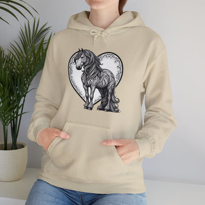 Hoodie Paisley Horse Love Unisex Hoodie GS_37